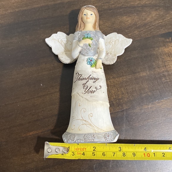 ELEMENTS “THINKING OF YOU” #82318 Porcelain Angel Figurine - Picture 10 of 10